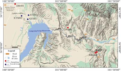 Bacterial community structure in geothermal springs on the northern edge of Qinghai-Tibet Plateau